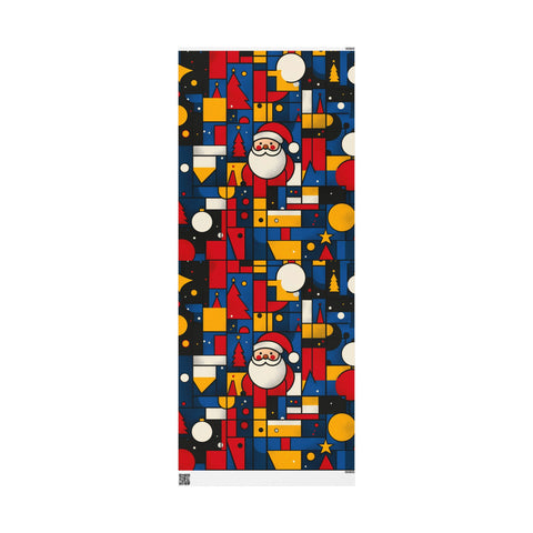 Christmas Gift Wrap, Mondrian Print Gift Wrap, Xmas Wrap, Christmas Gift Wrap, Holiday Wrapping Paper