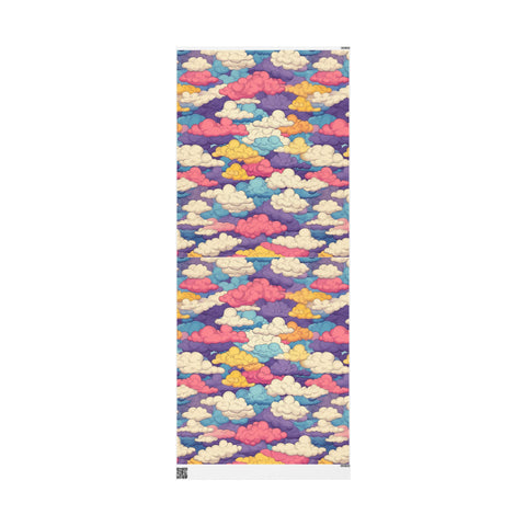 Cloud Wrapping Paper, Pink Clouds, Birthday Wrapping Paper, Gift Wrap, Anniversary Gifts, Gift Ideas For, Wrapping Paper Rolls