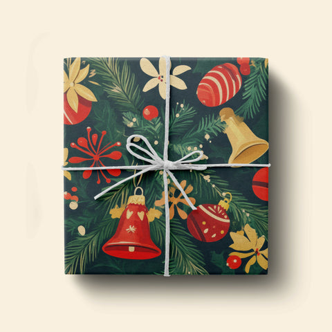 Christmas Wrapping Paper / Holiday Stationery / Holiday Gift Wrapping for Christmas, Xmas